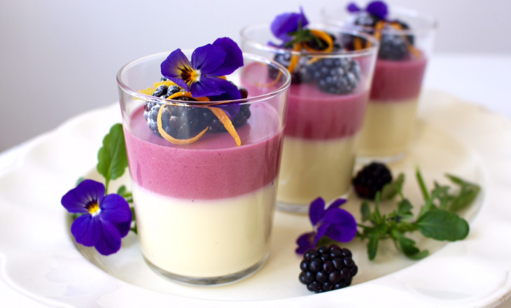 pannacotta med choklad pannacotta med choklad