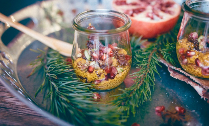 chiapudding med saffran chiapudding med saffran