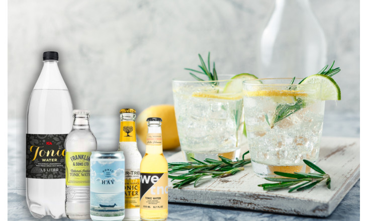 Vin & Matguiden testar: vilken Tonic Water är bäst?